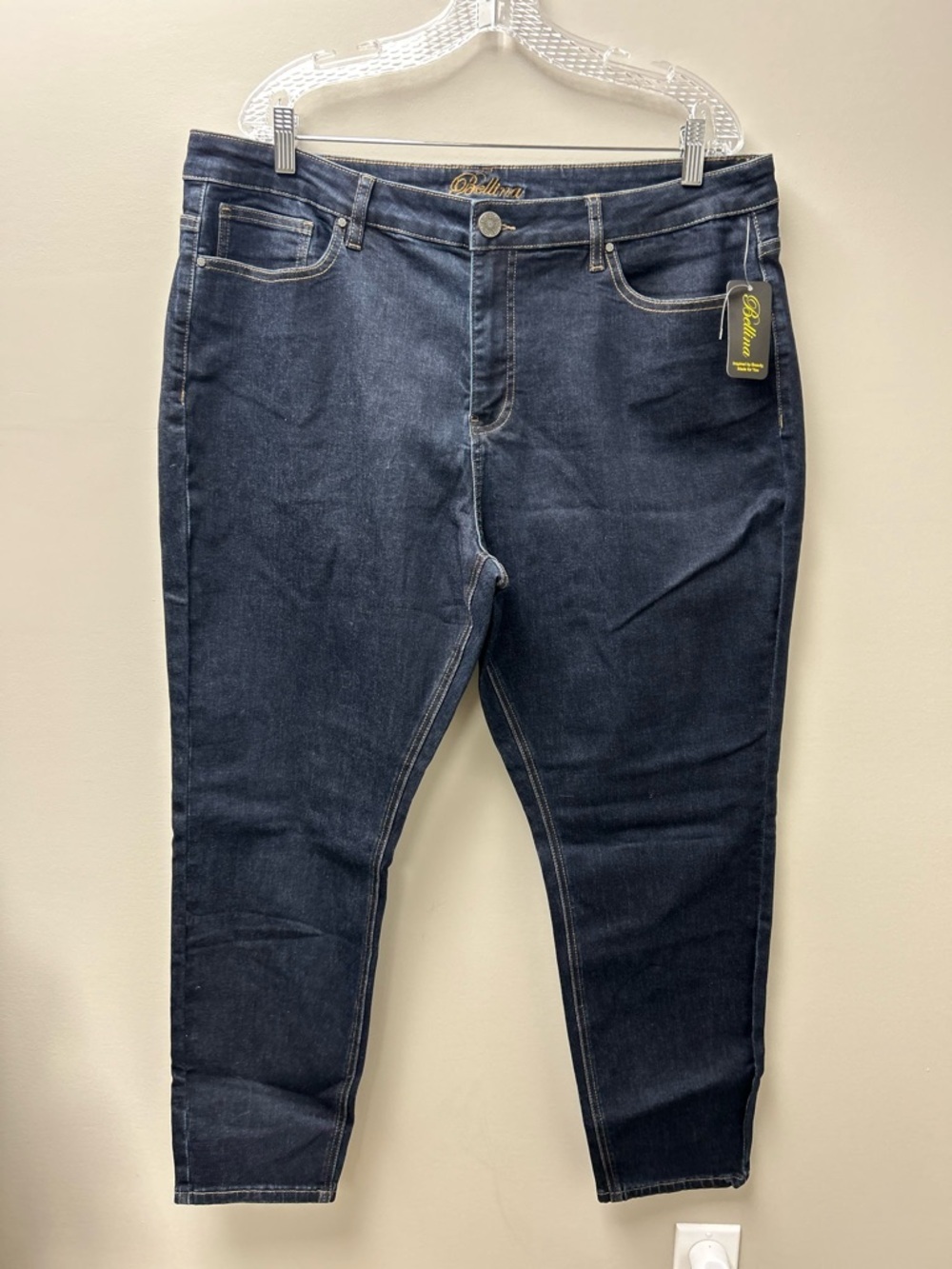 Bellina‎ Women’s Dark Wash Skinny Jeans